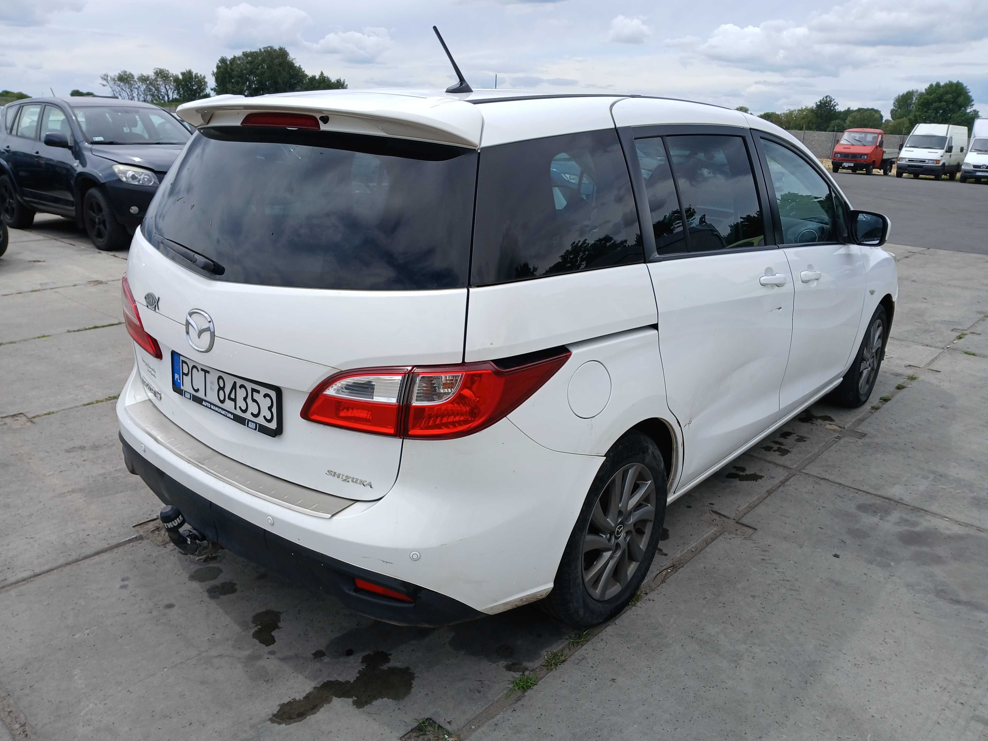 Mazda 5 minivan 7 osobowy 1.6 diesel 2012r