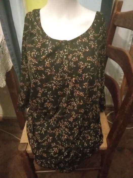 Túnica confortável floral