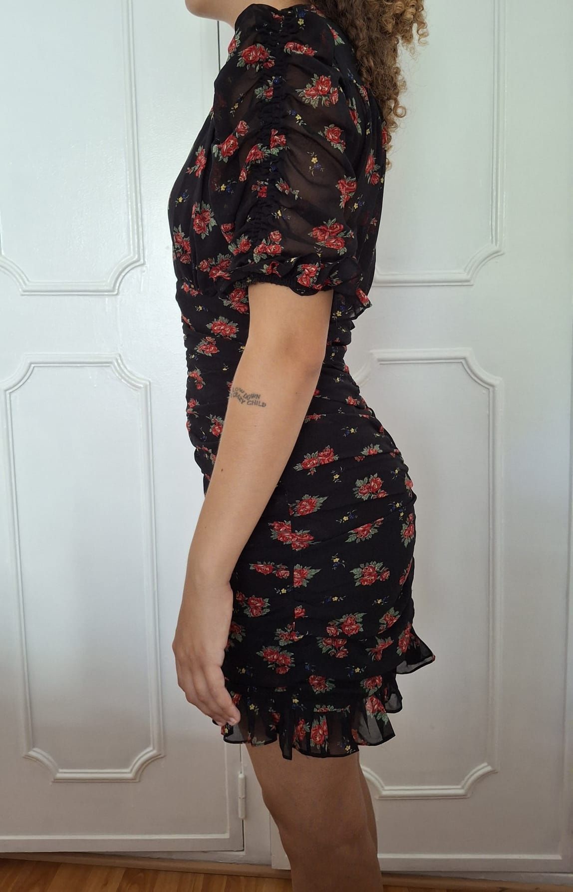 Vestido Floral Zara