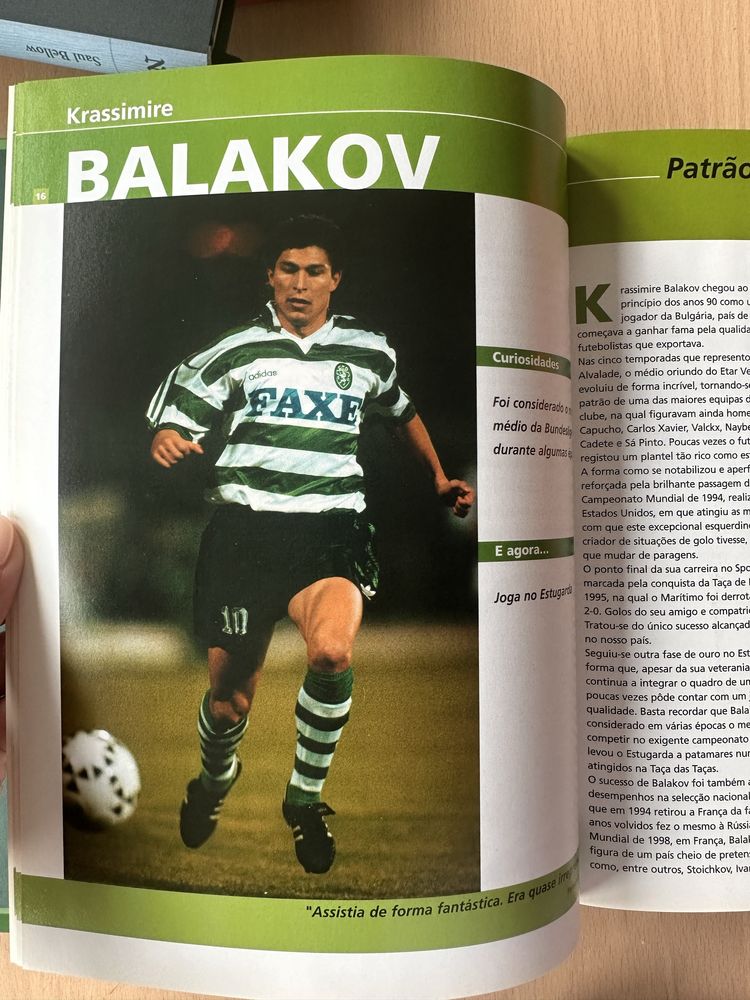 Livro “Os Craques do Sporting”