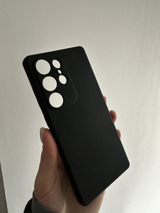 Etui silikonowe czarne do SAMSUNG S25 ULTRA