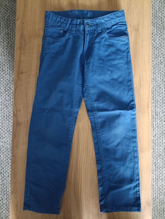 Spodnie chłopięce pepperts rozmiar 122 niebieskie