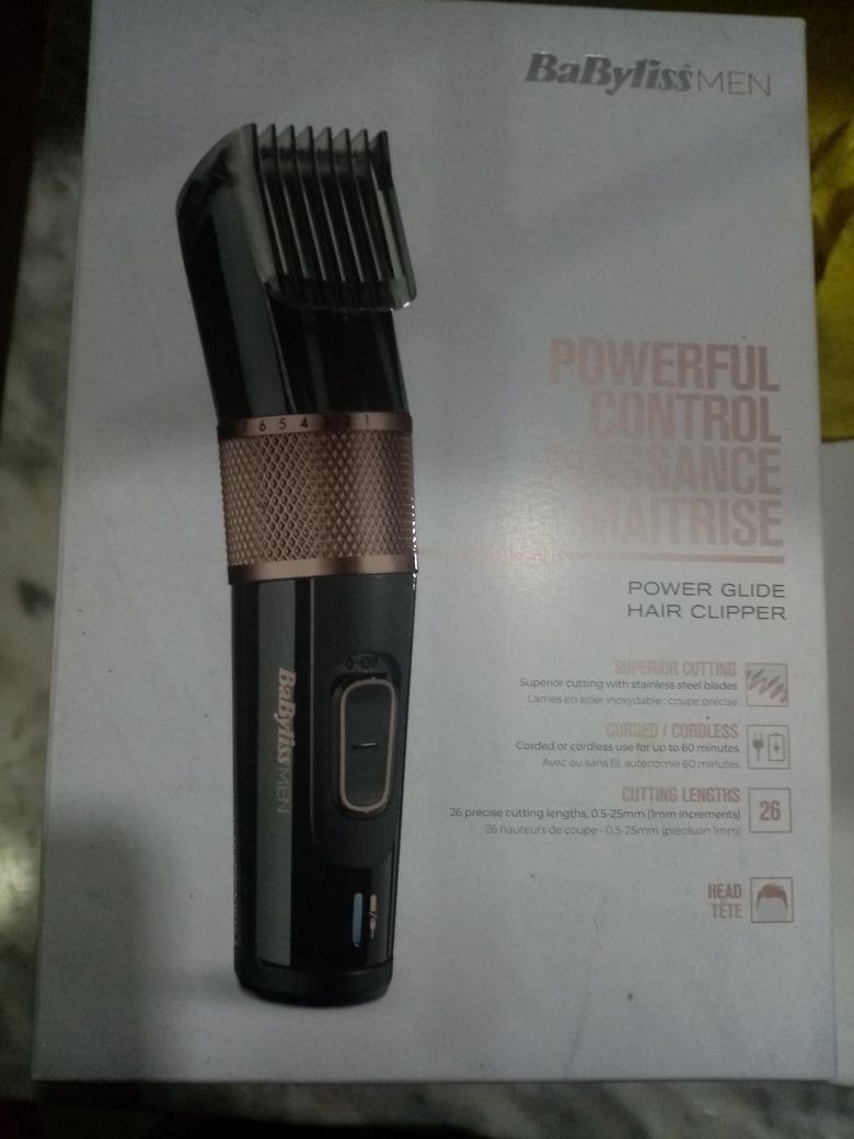 Aparador de cabelo Babyliss men