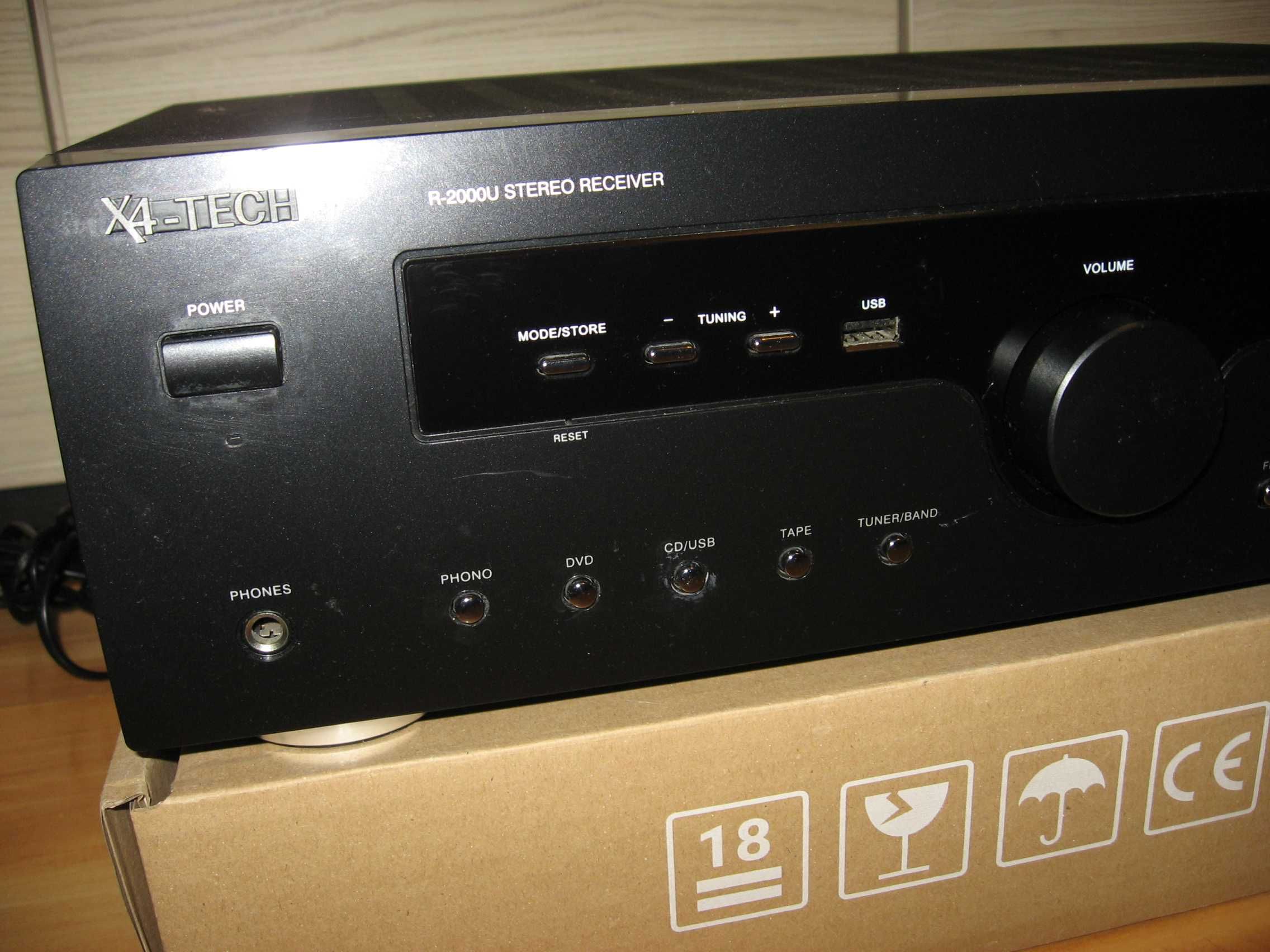 amplituner X4 TECH R-2000 U