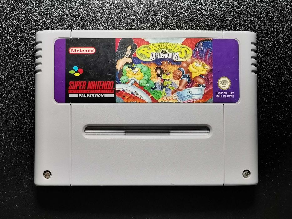Super Nintendo Battletoads in Battlemaniacs