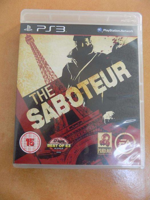 Jogo de Playstation - PS3 THE SABOTEUR