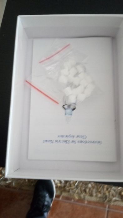 Aspirador nasal bebés e crianças