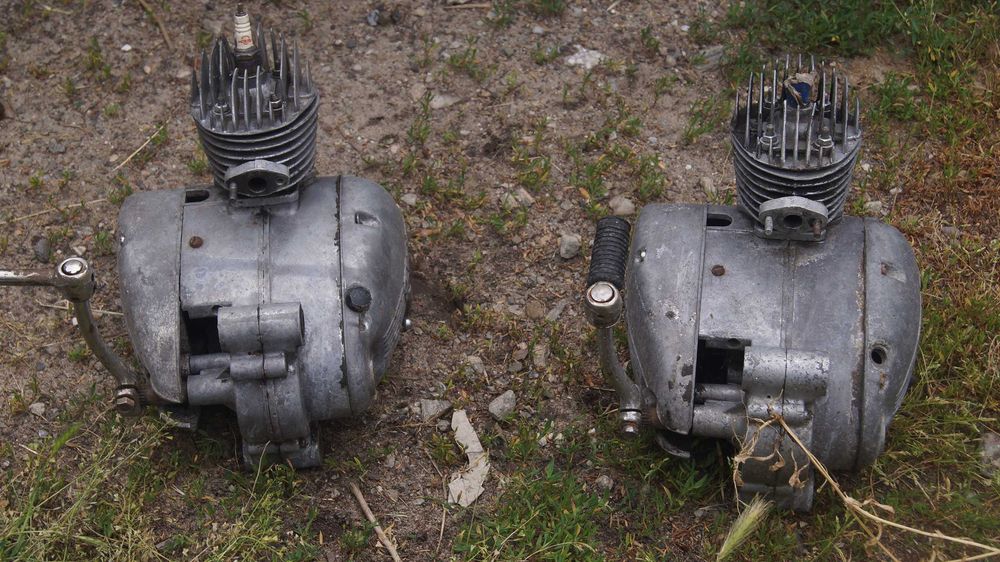 Komar Motorynka Romet silnik S38 Jajko kompletny kręci się oryginał