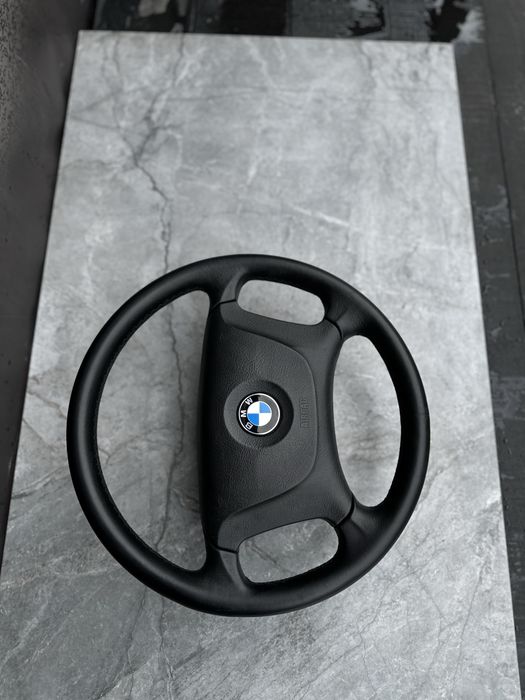 BMW E39 руль чотири спиці Ідеал Рідна Шкіра е39 Рестайл е46 BUMER
