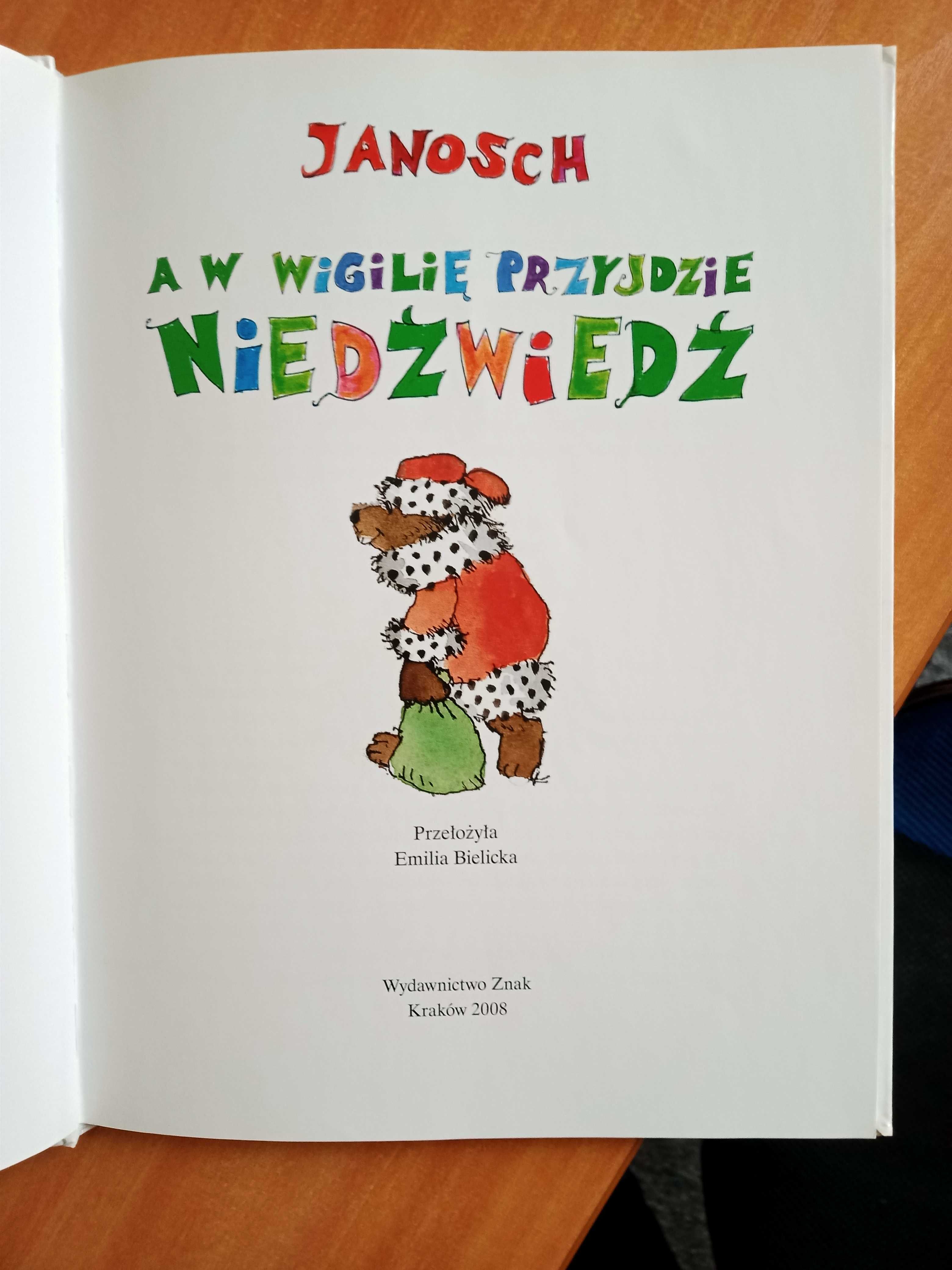 A w Wigilię przyjdzie Niedźwiedź. Janosch. Z serii Panama