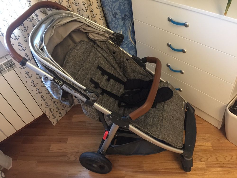 Прогулочная коляска BabyStyle Oyster Zero Wolf Grey