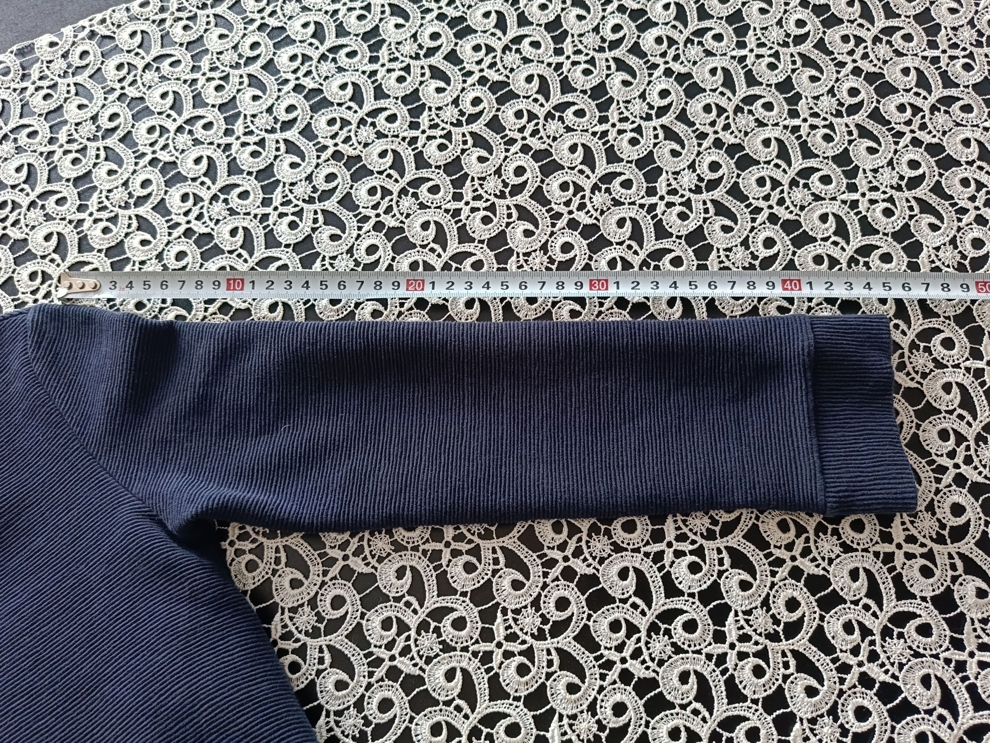 Sukienka granatowa massimo dutti 128 134