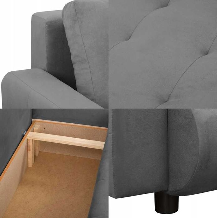 Narożnik Fabio funkcja SPANIA ROGÓWKA Łóżko sofa POLSKI PRODUCENT