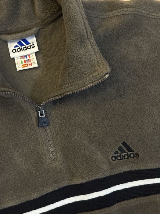 Вінтажний флісовий пуловер від Adidas