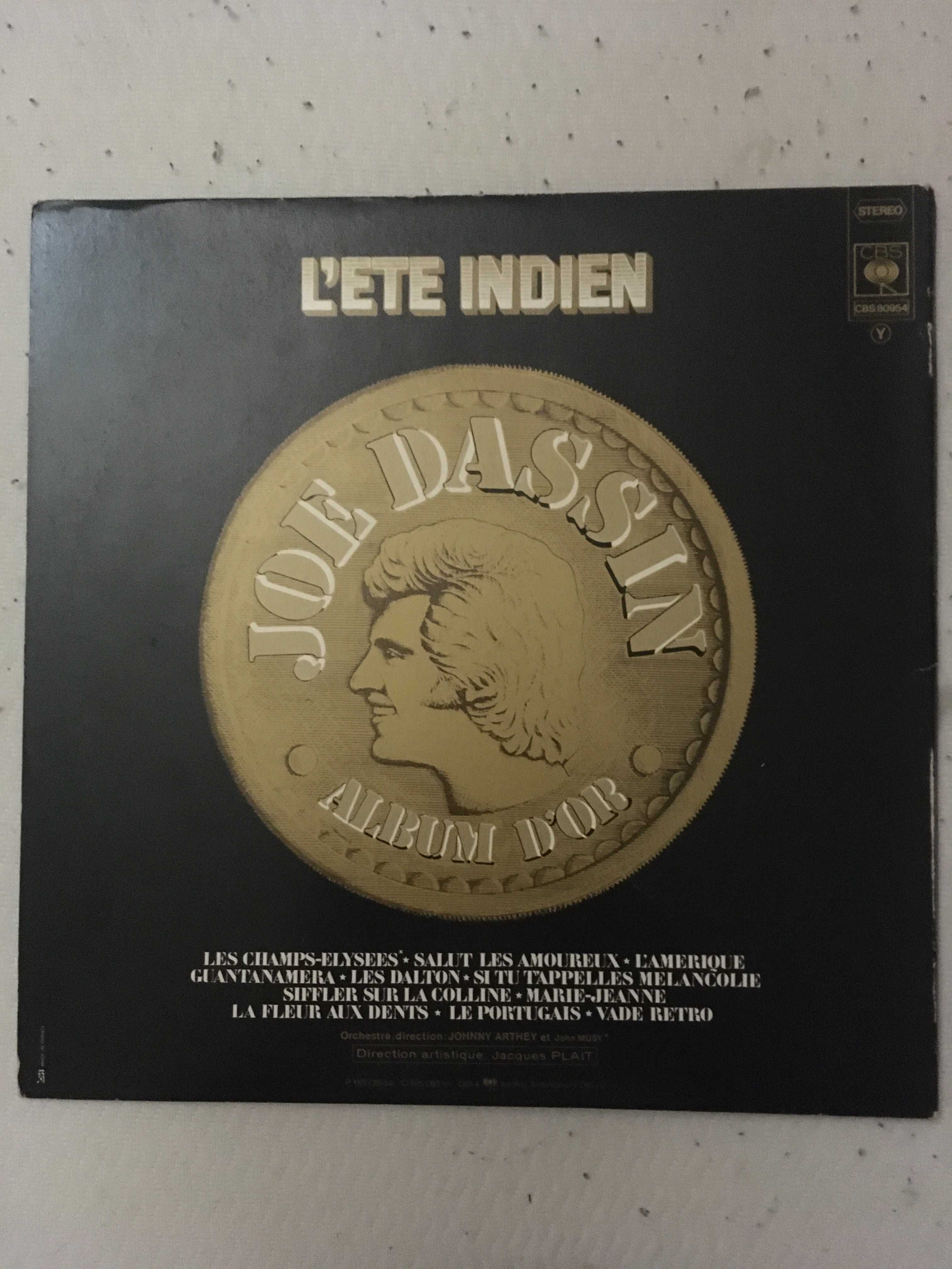 Joe Dassin Album D’or L’ete Indien LP Warszawa