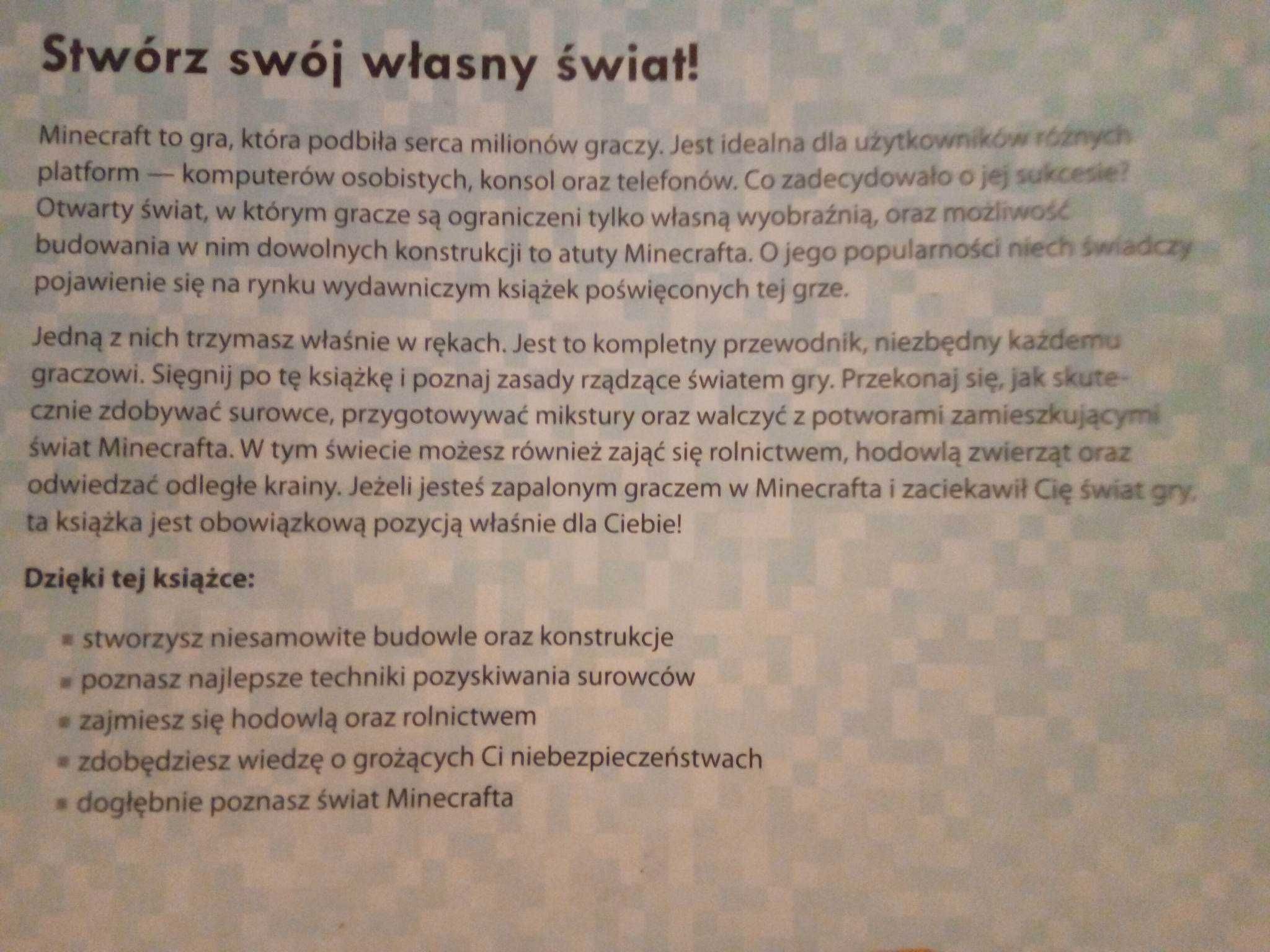 Kompendium Gracza Minecraft Twój Podręcznik Budowniczego!