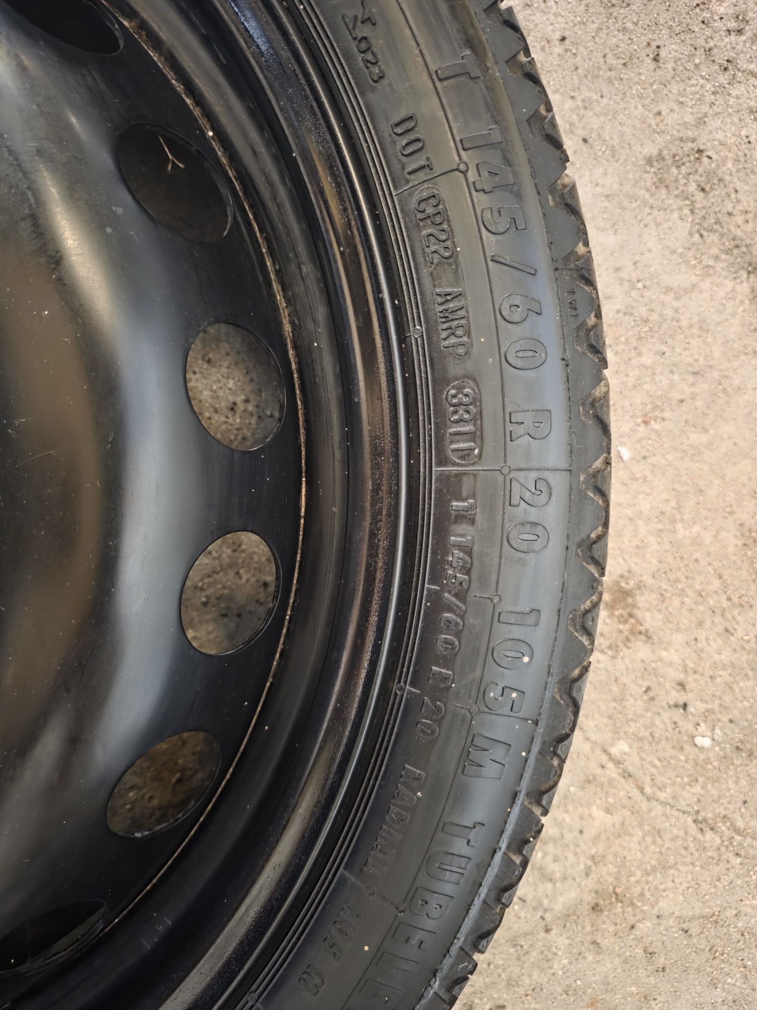 Koło dojazdowe AUDI 20 cali