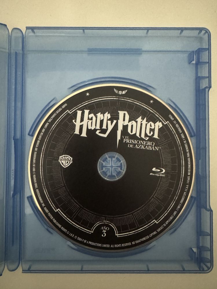 Harry Potter e o Prisioneiro de Azkaban Bluray