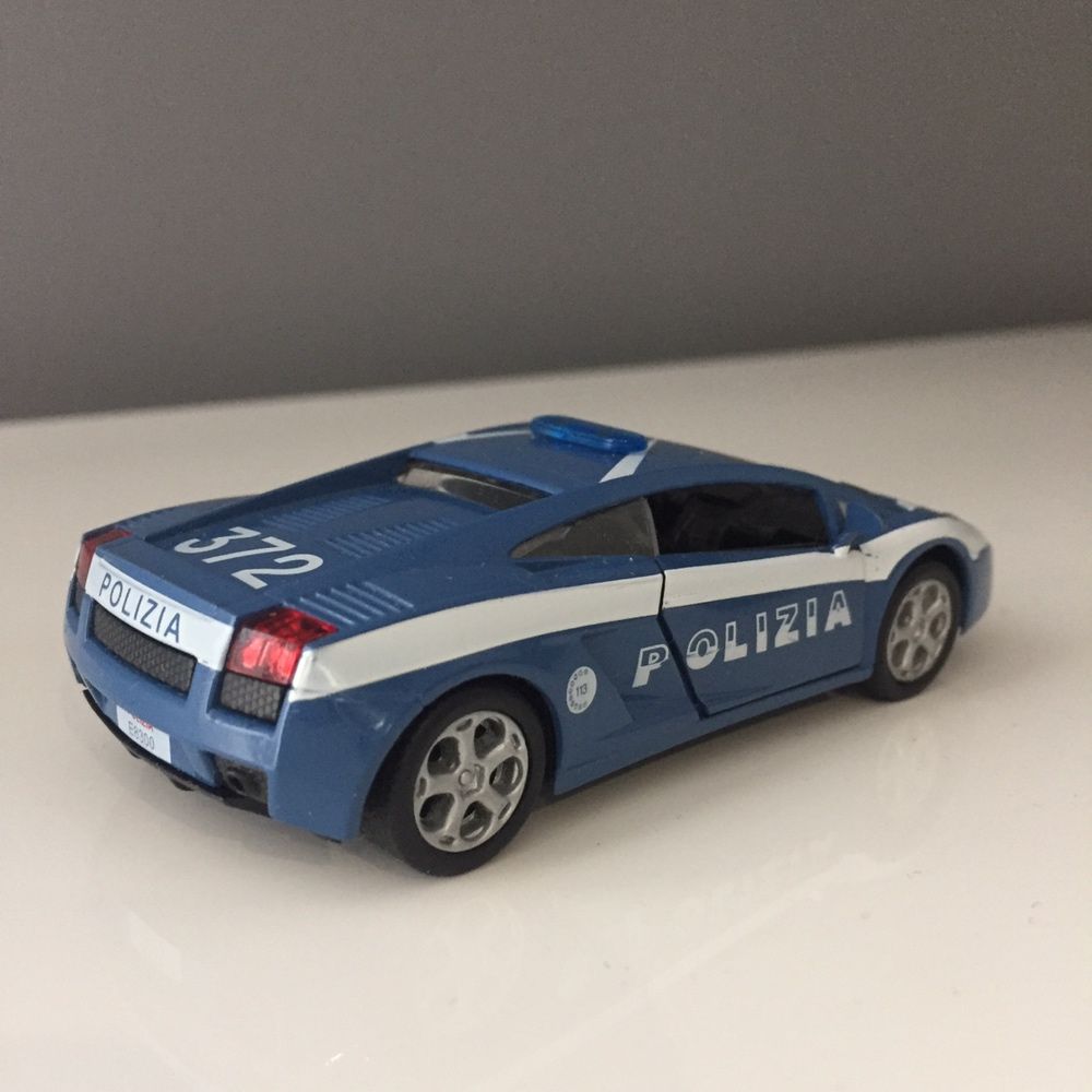 Lamborghini Gallardo Polizia 1:43 Kolekcja samochodów aut policyjnych