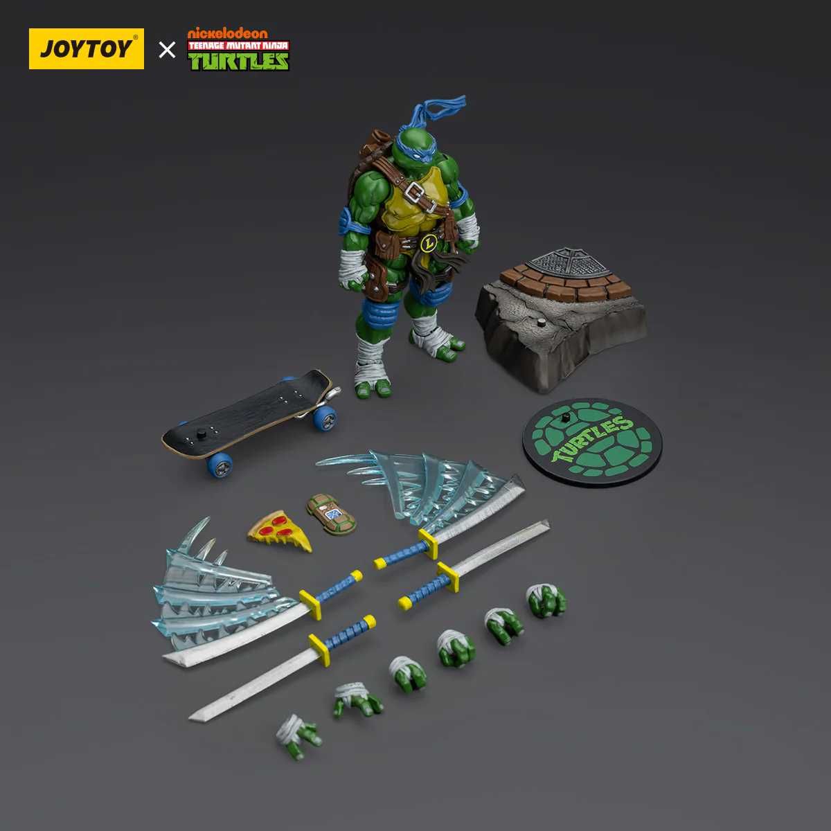 ФІгура Леонардо JoyToy TMNT Leonardo 1/18
