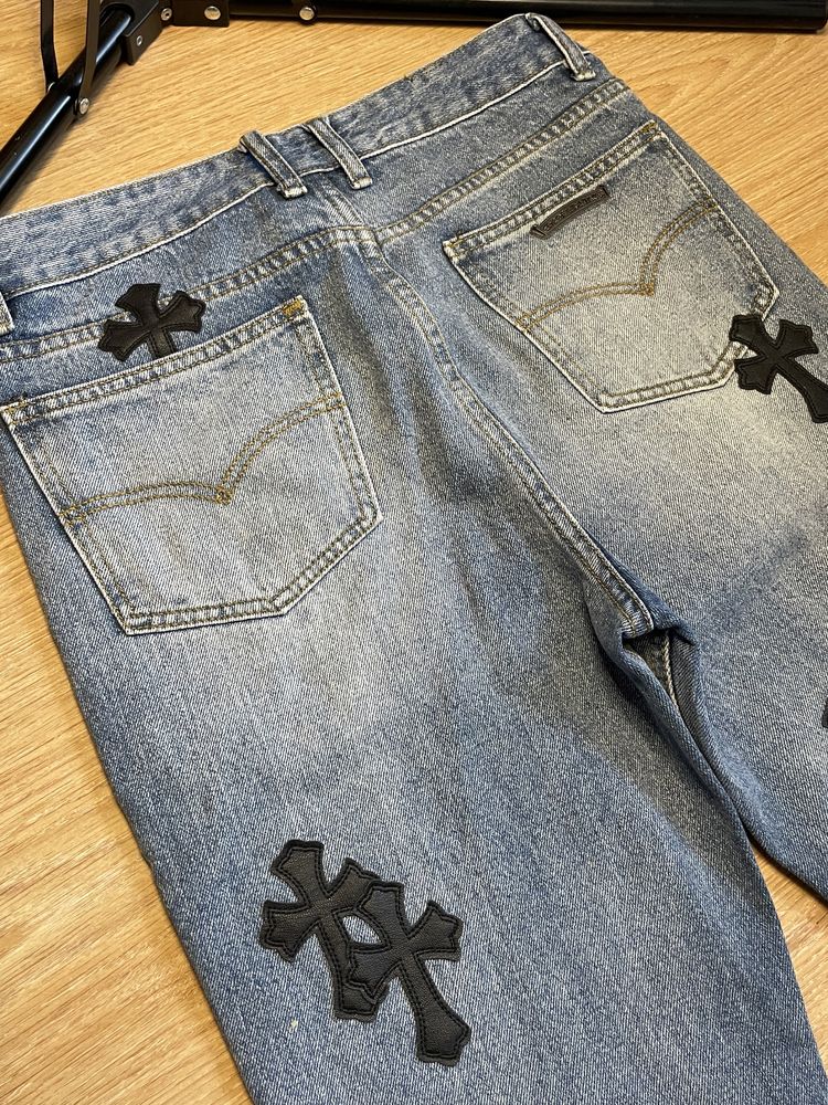 Spodnie chrome hearts , Lewis’s ,Begi jeans , denim