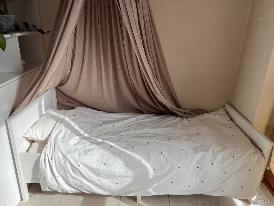 IKEA SUNDVIK rozsuwana rama łóżka dziecięcego