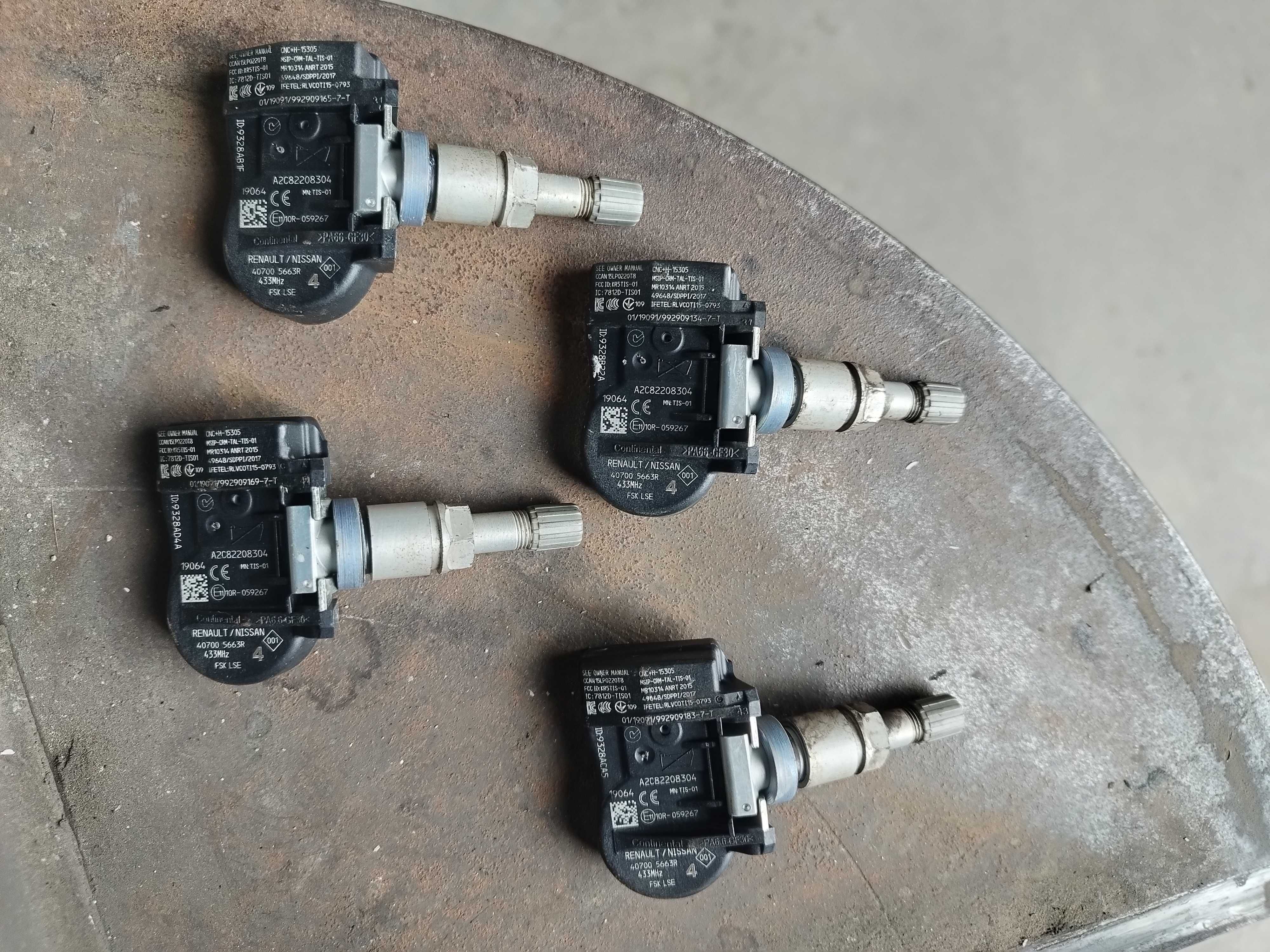 Czujniki TPMS Renault/Nissan