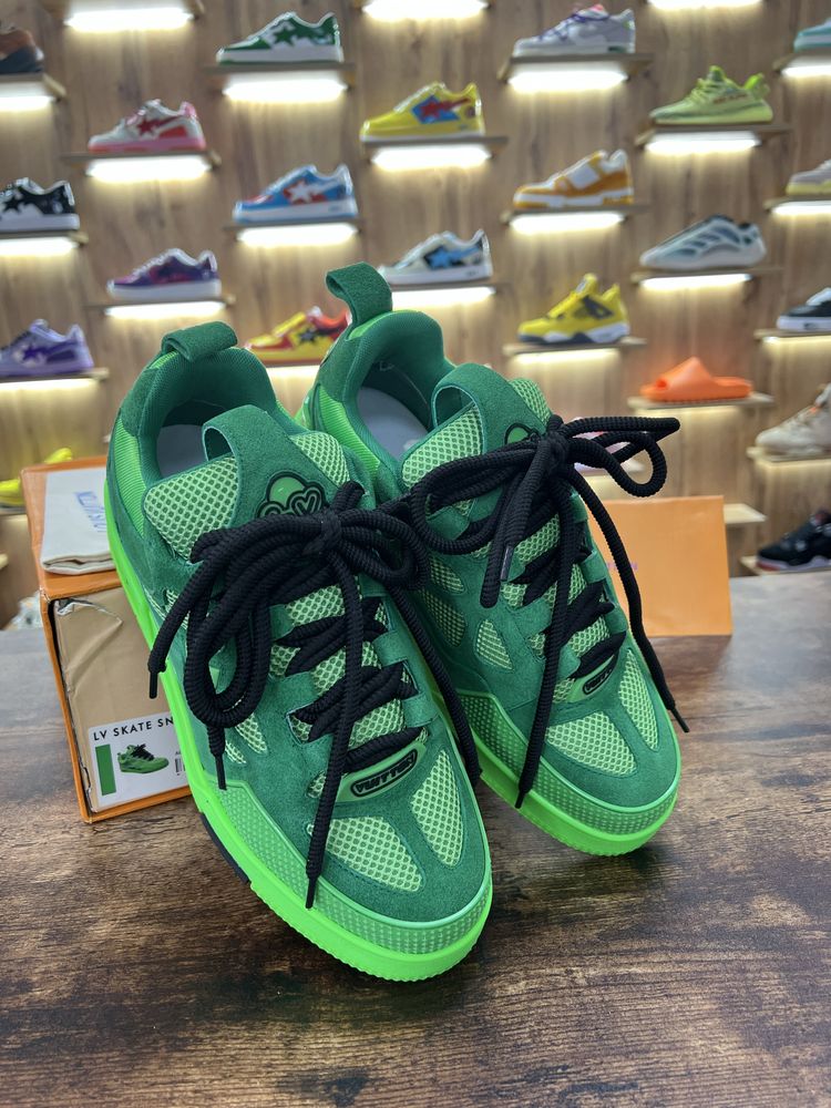 Кросівки Louis Vuitton LV Skate Shoes Green