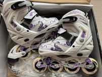 Раздвижные ролики Zelart - White 34-37р.