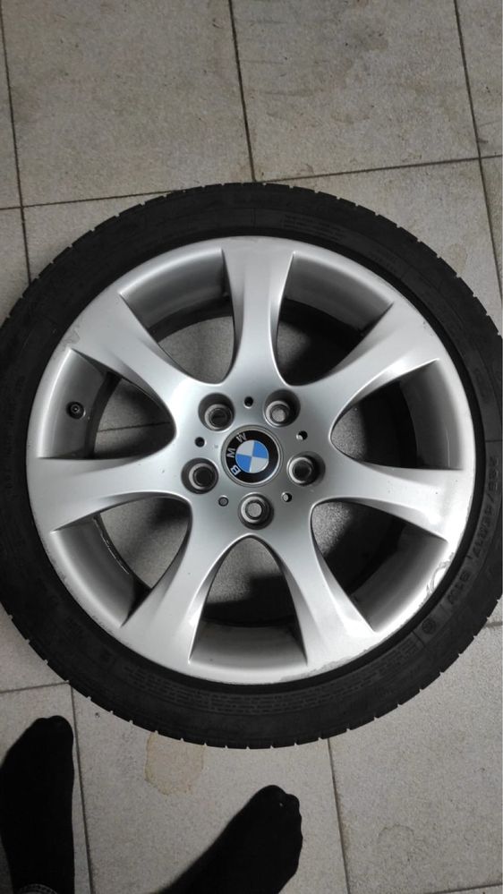 BMW jantes 17 originais com pneus 225 45r17