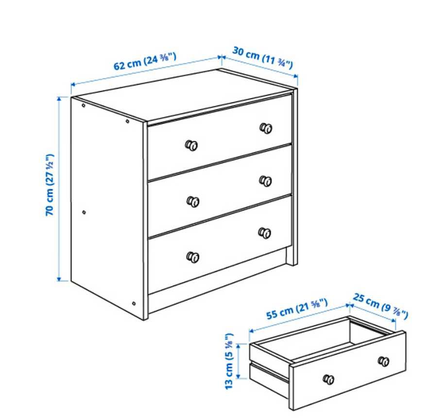 Cómoda + Estante IKEA