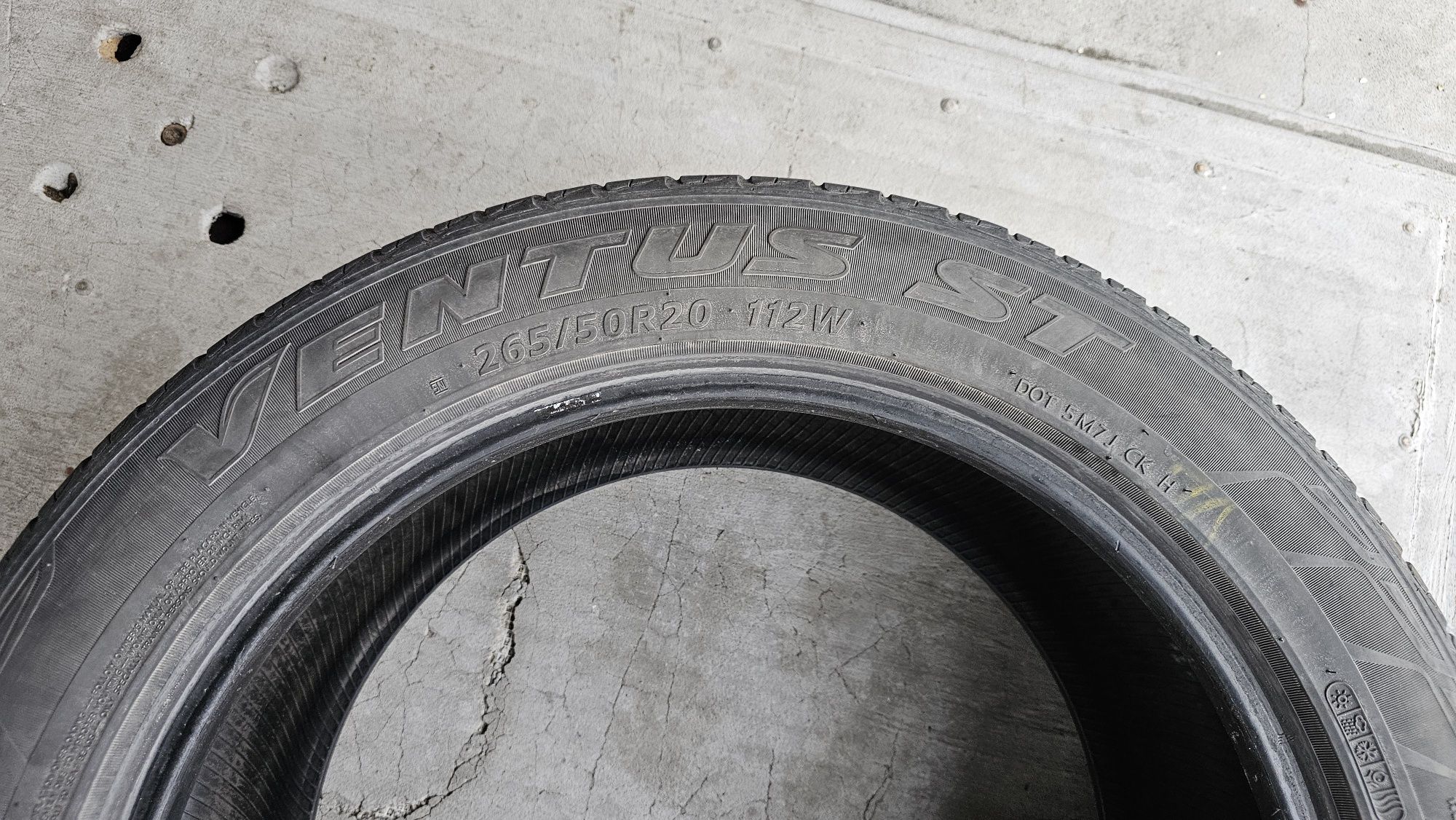 265 50 20 Hankook Ventus ST