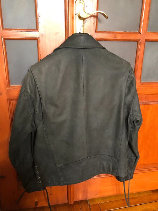 Куртка байкерська Косуха шкіряна 100% Натуральна шкіра Унісекс
