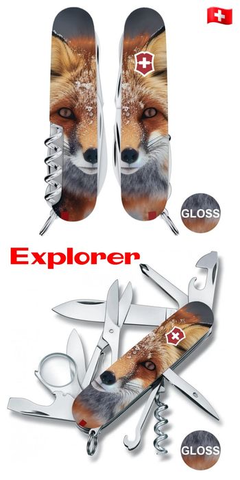 Знижки Ніж Victorinox Animal Special Edition Spartan Climber Huntsman