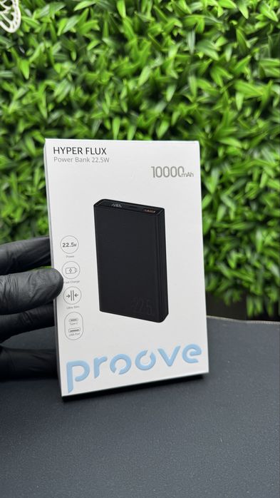 Портативна Батарея Proove Hyper Flux 22.5W 10000mAh, black