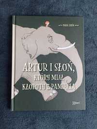 Książka Artur i słoń, który miał kłopoty z pamięcią