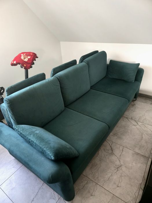 Sofa BRW, butelkowa zieleń