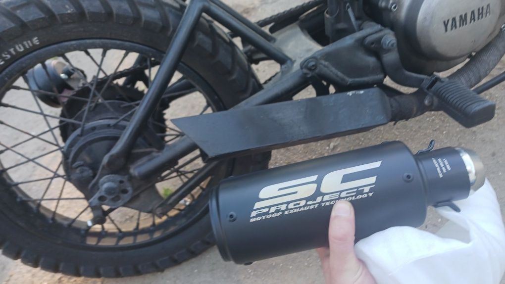Yamaha sr 125cc café racer