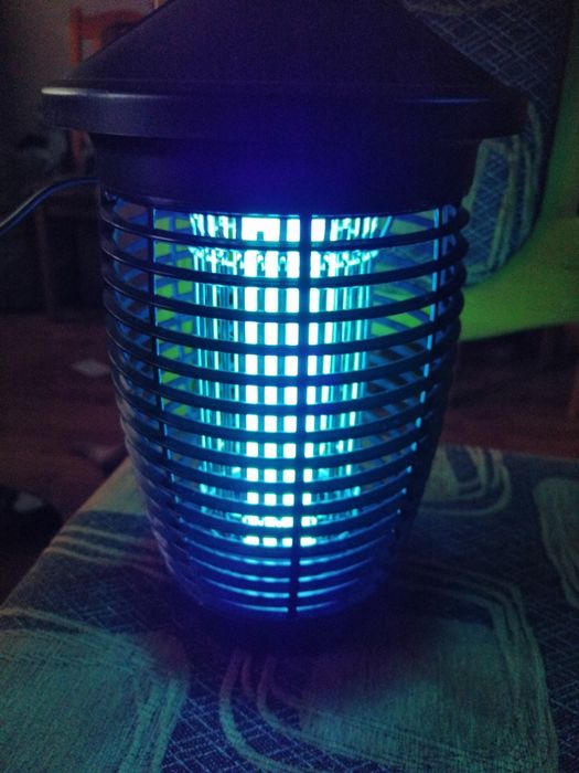 Lampa przeciw komarom 4500 V, 20 W, UV Elektryczny zabójca owadów,