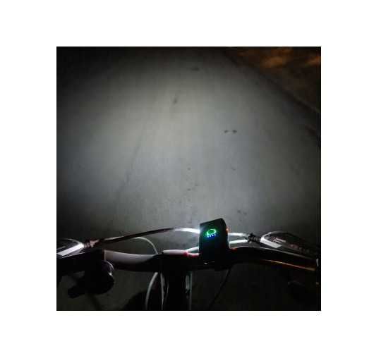 Zestaw lampka USB przednia i tylna LED rowerowa na kierownice ramie