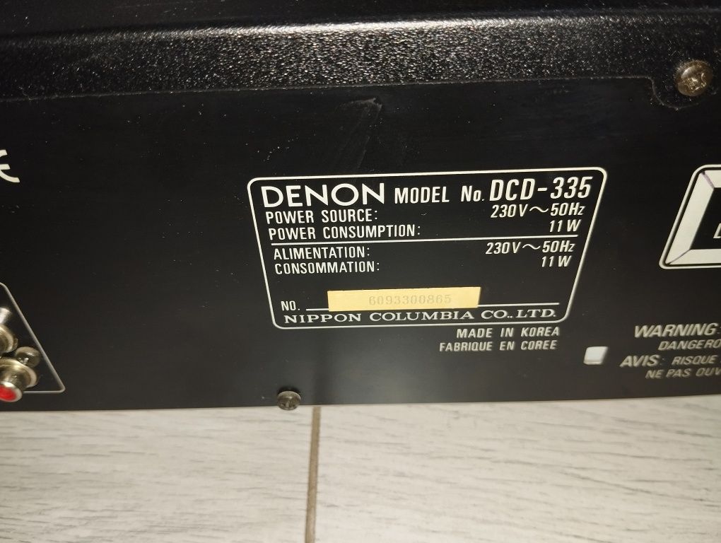 Denon DCD 335 CD Player
