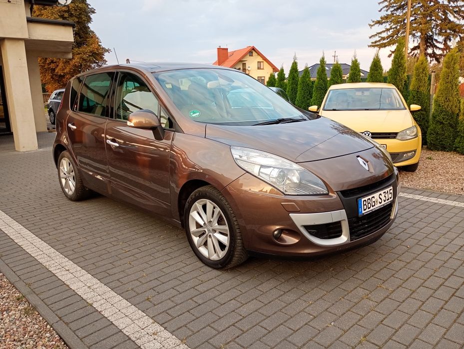 Ładny Scenic 2.0 benzyna automat full opcja import Niemcy zamiana