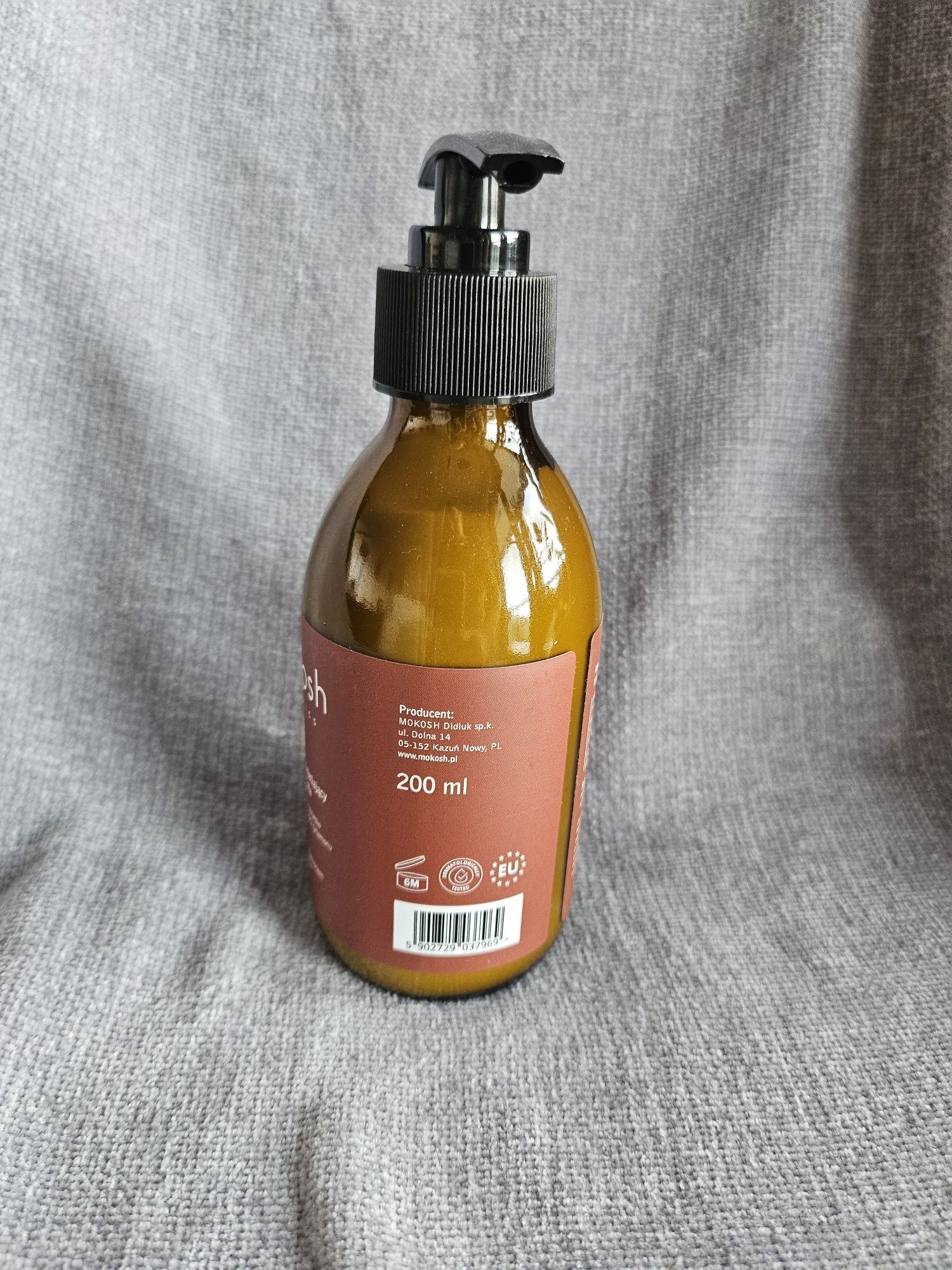 Mokosh nawilżająco rozświetlający lotion do ciała pomarańcza z cynamon