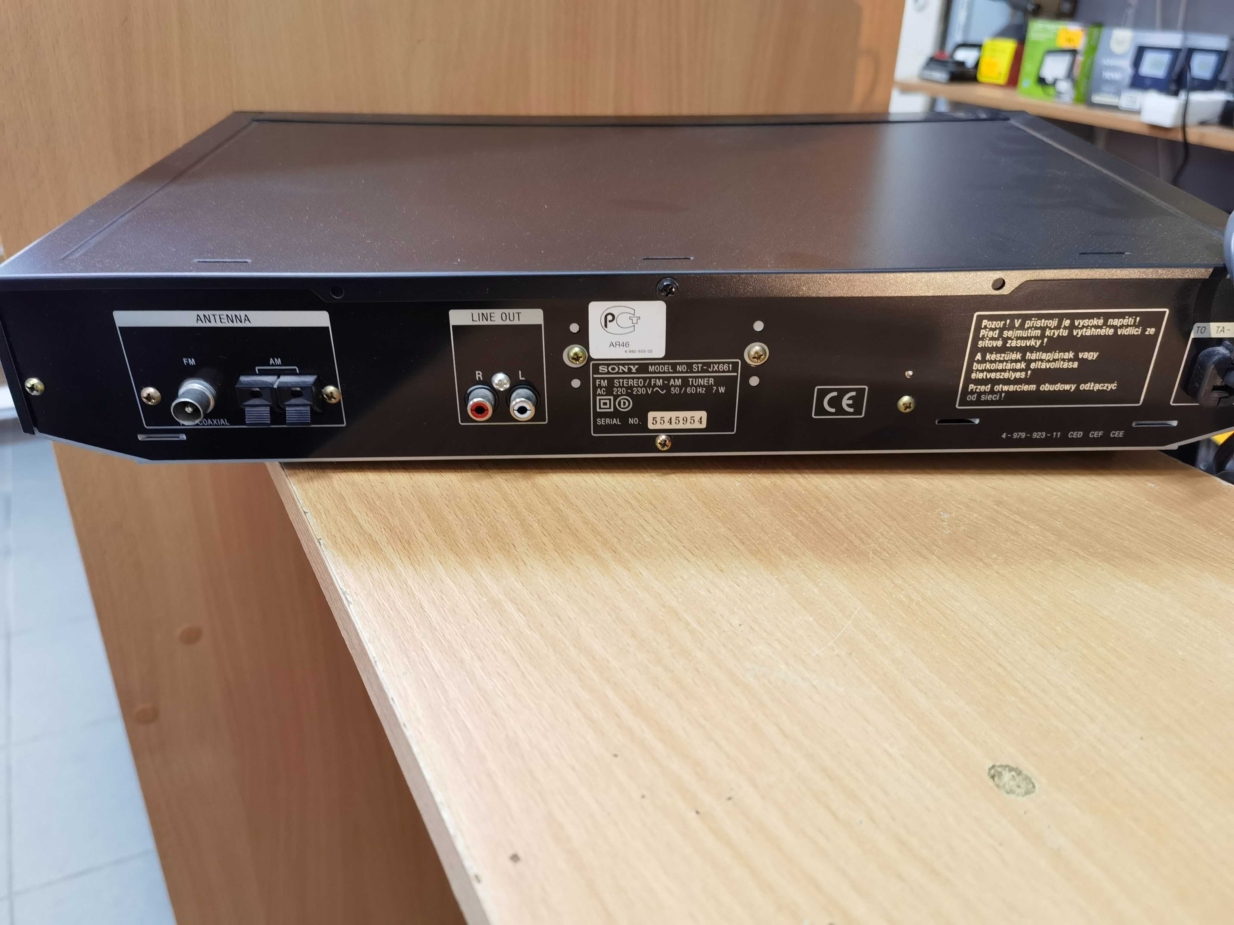 Tuner Radiowy Sony ST JX 661 Komis Madej Tarnów