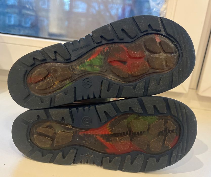 Гумові чоботи р.9, устілка  17 см