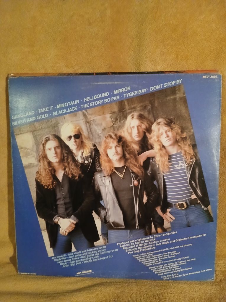 Disco de vinil - Tygers of Pan Tang