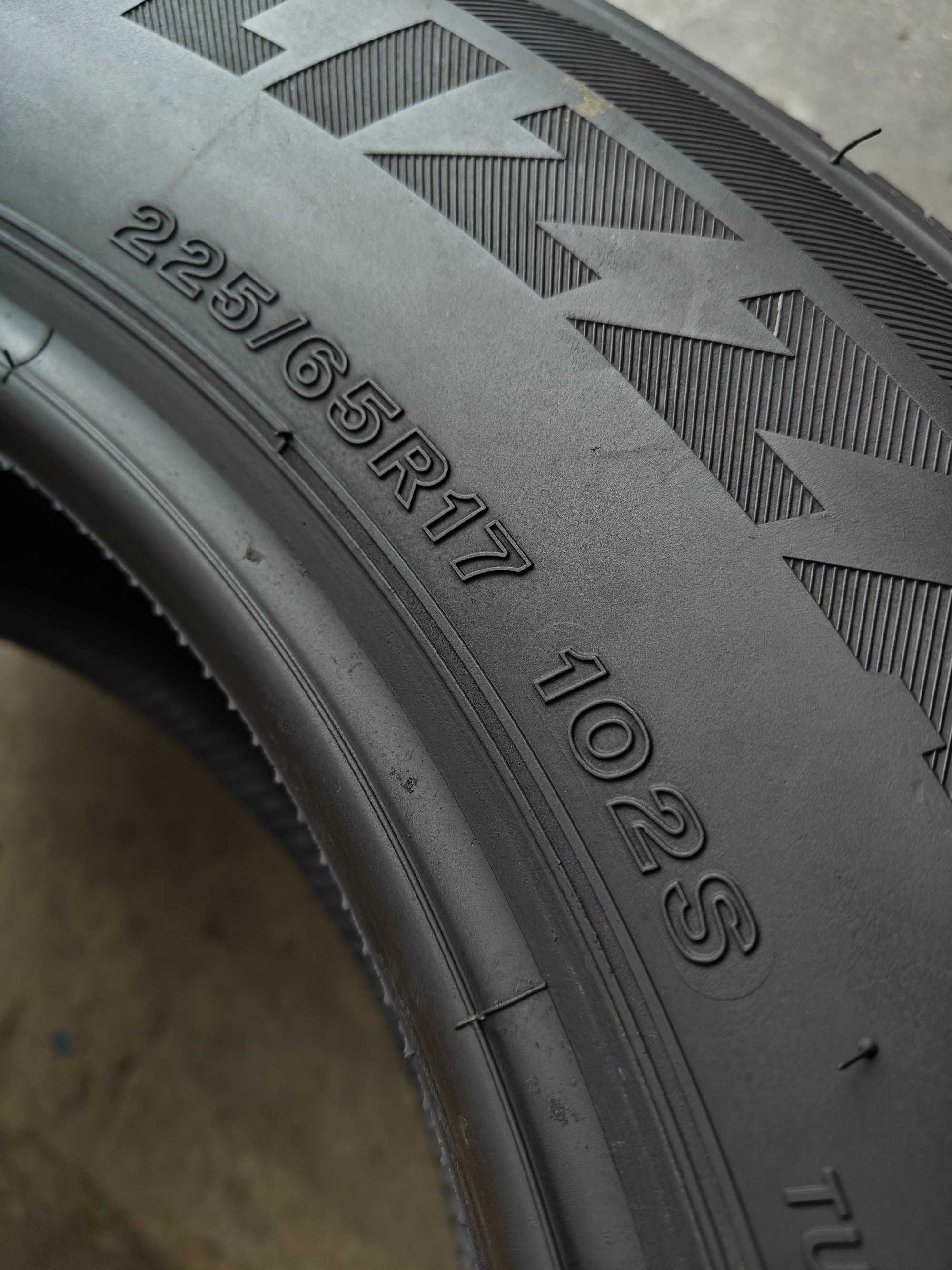 Bridgestone Blizzak DM-V2 R17 225 65 зимові шини арктична липучка