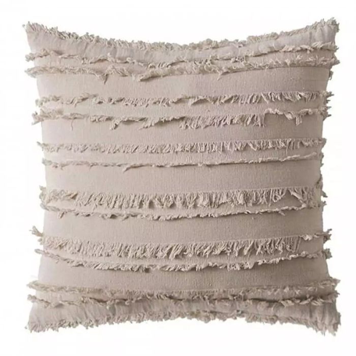 Poszewka dekoracyjna bawełna Etno 45x45 cm beż