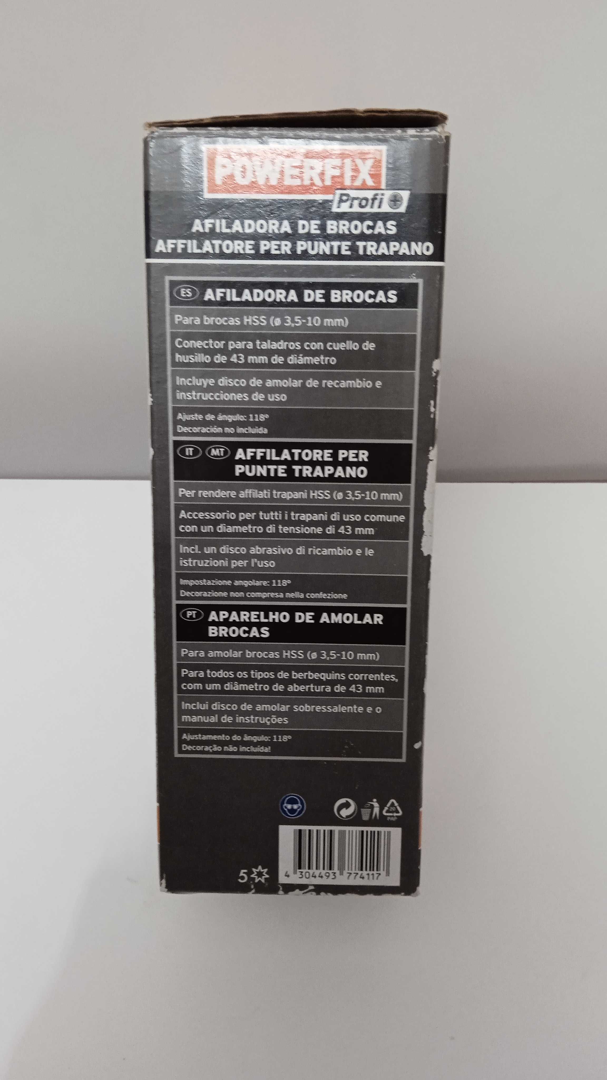 Ferramenta para Afiar Brocas