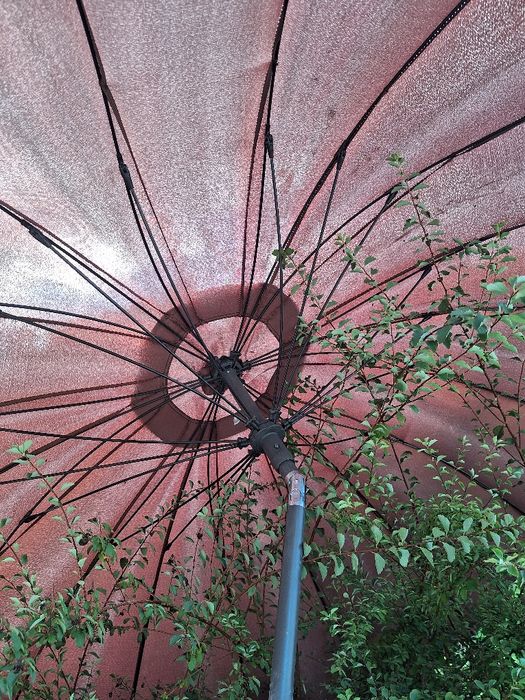 Parasol ogrodowy łamany duży XXL